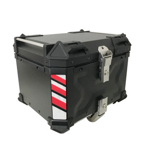 Caja de aluminio para motocicleta Motocross, accesorios para casco, respaldo de aleación para Motocross - Product Image 5