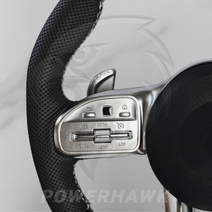 كربون خشبي ممتاز مناسب لمرسيدس بنز W204 W205 W212 W213 W218 W222 W223 CLA CLS GLA GLA G Class AMG Series - Product Image 2