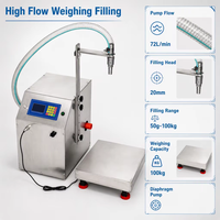 Machine de remplissage de liquides visqueux L72 Flow à haut débit pour miel, sésame, huile comestible, colle et boissons