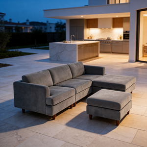 Divano Sezionale Calm Cloud con Lavabo Integrato per Angoli Lounge, che unisce il Divano Sezionale Cloud <span class=keywords><strong>e</strong></span> il Divano Modulare Cloud - Product Image 4