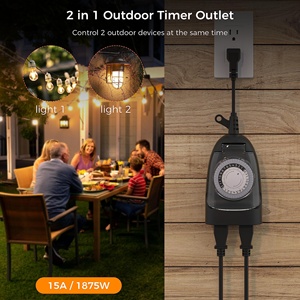 Linsheng <span class=keywords><strong>24</strong></span> Giờ Nhiệm Vụ Nặng Nề Cắm Trong Hẹn Giờ Cơ Khí Ngoài Trời Điện Hẹn Giờ Chuyển Đổi - Product Image 4