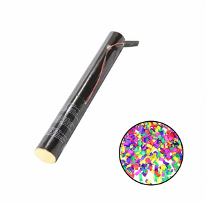 批发 80 厘米电动五彩纸屑炮黑色遥控可生物降解压缩空气婚礼派对新年排灯节毕业典礼 - Product Image 4