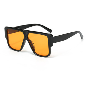 Wholesale New Women Outdoor Travel Street Photography Senior Sense Square Large <b>Frame</b> Sunglasses - Product Image 3
