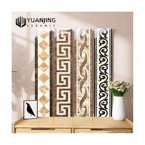 Gạch biên giới Phật Sơn gạch lát sàn hiện đại chắp vá ống dẫn sóng dòng eo dòng kho biên giới gạch - Product Image 5