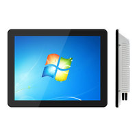 Ordinateurs de bureau tout-en-un LGS avec écran PC de 15 pouces, ordinateur portable tout-en-un avec écran PC avec VGA USB DC