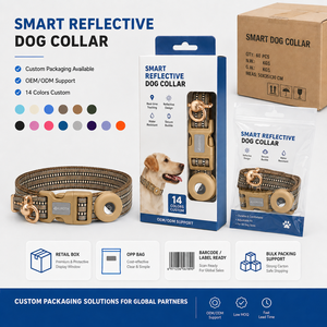 Ventes Flash <span class=keywords><strong>Collier</strong></span> <span class=keywords><strong>de</strong></span> <span class=keywords><strong>Dressage</strong></span> <span class=keywords><strong>pour</strong></span> <span class=keywords><strong>Chien</strong></span> Réglable en Nylon Doux avec AirTag, Tactique, Logo Personnalisé, Imperméable, Réfléchissant, GPS AirTag - Product Image 5