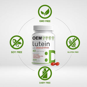 ยาแคปซูลสารสกัดจากลูทีนเพื่อสุขภาพดวงตาผลิตภัณฑ์เสริมอาหารจากธรรมชาติ OEM - Product Image 2
