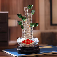 Vente en gros d'objets artisanaux en cristal K9 écologiques de haute qualité, décoration de bureau créative, ornement moderne et simple, décoration d'intérieur, cadeau
