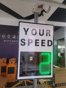 ป้ายเรดาร์ควบคุม<span class=keywords><strong>ความ</strong></span>เร็วจราจร 24 ตัว พร้อมเสียงเตือนและสารสะท้อนแสงเกรด V ป้าย<span class=keywords><strong>ความ</strong></span>ปลอดภัยบนถนนทำจากเหล็ก - Product Image 3