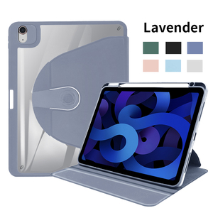Custodia protettiva girevole 360 custodia intelligente per tablet con portamatite per <span class=keywords><strong>i</strong></span> <span class=keywords><strong>pad</strong></span> mini <span class=keywords><strong>air</strong></span> 4 <span class=keywords><strong>5</strong></span> 6 pro 10.2 11 12.9 pollici - Product Image 5