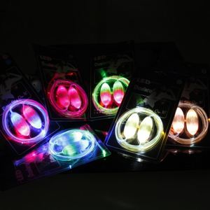 Lacets lumineux LED tendance 2024, fluorescents, cadeaux créatifs, bijoux clignotants pour concerts de danse, vente en gros - Product Image 6