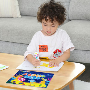 Kleurrijk Grappig Schilderij Verhalenboek Kinderen Educatief Tekenboek Cartoon Oceaanwereld Dot Marker Kleurspeelgoed Voor Peuters - Product Image 4