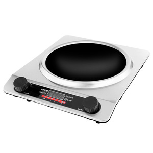 Ceramic Cooktop 1 Burner Smooth Surface Knob Control Electric Heating For Home Kitchen Use - Product Image 1