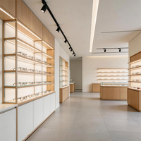 Présentoirs à lunettes sur mesure, minimalistes et abordables, vitrines à lunettes et comptoirs optiques haut de gamme