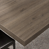 HPL compact pour table moderne imperméable 200x80cm |   Ordinateur de bureau 25 mm d'épaisseur |   Tables à manger réglables en hauteur |   Robuste et durable