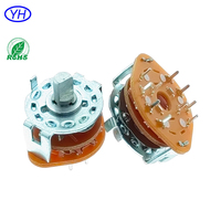 Ventes Flash Usine : Commutateur Rotatif 2, 3, 4, 5, 6, 7, 8, 10, 11, 12 Positions, Mini Sélecteur Rotatif SR25, Commutateur Rotatif à Gradation