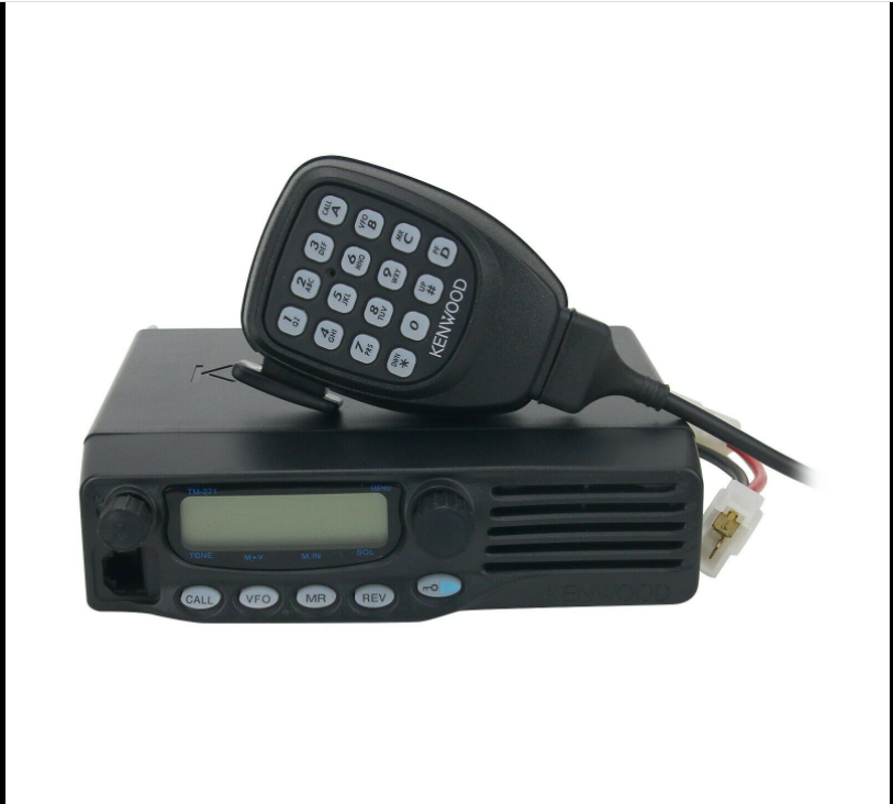 TM-271A mobile radio  136-174MHz 60W VHF FM Transceiver Base Station Distance 30KM