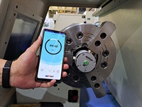 Sensor de Fijación Electrónico Estático y Dinámico AUTOGRIP GFS-100, Capacidad de 100kN, Precisión del 2%, 1 Año de Garantía, Mandril para Torno de Alta Velocidad