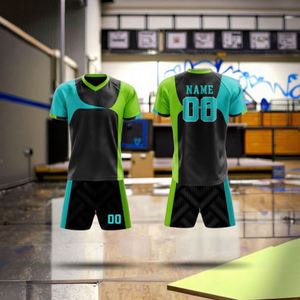 Maillot de volley-ball unisexe professionnel personnalisé en polyester respirant à 100 % avec impression numérique, uniforme de sport anti-humidité - Product Image 3