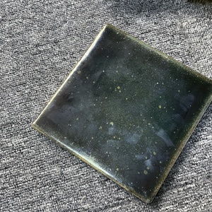 Piastrelle Quadrate <span class=keywords><strong>Piccole</strong></span> Verde Stellato Fatte a Mano, Stile Retrò per Bagno, Cucina, Ristorante e Bar - Product Image 4