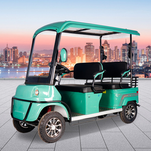 MINIBUSEV M6 Véhicule <span class=keywords><strong>de</strong></span> tourisme électrique panoramique 4 à 6 places, voiturette <span class=keywords><strong>de</strong></span> golf, véhicule à quatre roues pour hébergement touristique et trajets courts, avec frein à disque, pour une utilisation intelligente - Product Image 3
