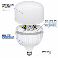 Ampoule LED de haute qualité à économie d'énergie haute luminosité sans scintillement éclairage intérieur blanc pour un usage domestique B22 E26 E27 6500K A19 PC