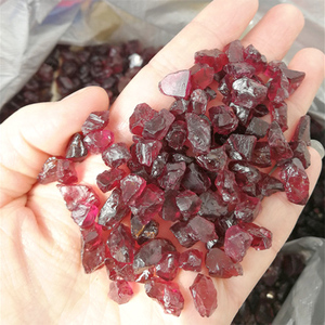 Gema curativa de <span class=keywords><strong>cuarzo</strong></span> Natural, Chips de <span class=keywords><strong>granate</strong></span> rugoso, piedra Natural, grava - Product Image 3