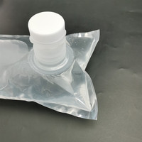 Pochettes souples aseptiques à haute barrière avec bec verseur en aluminium (BIB) de 1000 ml à 15 L, emballage OEM personnalisé pour vin et boissons