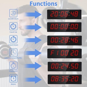 <span class=keywords><strong>Chronomètre</strong></span> électronique polyvalent YZ à bouton-poussoir pour jeux numériques, compte à rebours et fitness – Nouveauté très demandée - Product Image 6