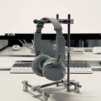 Support de casque de style industriel, support de casque de bureau, support multifonctionnel pour casque de jeu, présentoir pour écouteurs, autres meubles de maison