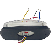 Lampu Strobo LED 12V 24V Baru Bersertifikasi CE Kondisi Baru Merah Biru 6*4 Aksesoris Lampu Mobil untuk Truk