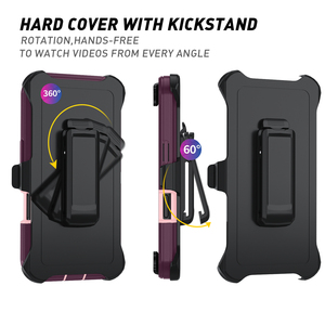 Mỹ Bán Chạy Nhất Trường Hợp Điện Thoại Cho iPhone 17 Không Khí Hậu Vệ Vành Đai Clip Với 360 Xoay Chân Đế <span class=keywords><strong>Combo</strong></span> Bìa - Product Image 3