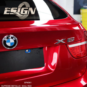 SUPREME METALLIC <span class=keywords><strong>SOUL</strong></span> ROUGE 1.52*18 mètre Haute Stretch Brillant Métal Vinyle <span class=keywords><strong>Film</strong></span> Voiture Wrap Plein Rouleaux Automobile Autocollant - Product Image 5