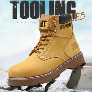 CAT Carter <span class=keywords><strong>uomo</strong></span> e donna inverno rabarbaro alto Goodyear per stivali Martin con Sole spessi con chiusura con lacci - Product Image 2