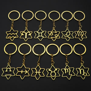 พวงกุญแจโลหะ12กลุ่มดาวจิวเวลรี่แบบ DIY ทำเข็มกลัดของขวัญของตกแต่ง carabiners ส่งเสริมการขาย - Product Image 2