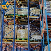 NOVA Warehouse Rack de stockage en métal à usage intensif Rack Push-in Racking Palette Racking Système de stockage en entrepôt