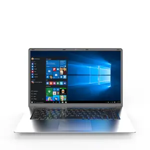 Fábrica de China 15,6 pulgadas portátil de juegos + 8GB + 128GB SSD Quad Core Intel Celeron Win10 portátil para usuario