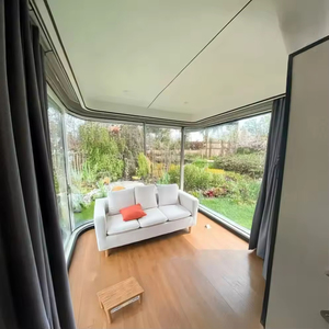 Casa Prefabricada Móvil Pequeña, Cabaña Tipo Cápsula, Casa Contenedor con Panel Solar, Diseño Moderno para Turismo, Uso en Villas y Apartamentos, 20FT/40FT - Product Image 5