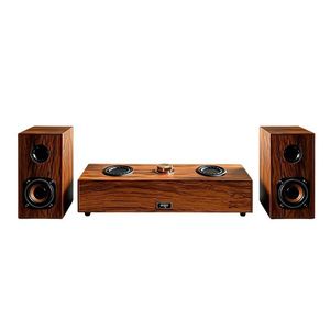 Haut-parleur multimédia Bluetooth combiné pour ordinateur portable et de bureau, avec subwoofer 40Hz-20kHz à réponse en fréquence large - Product Image 2