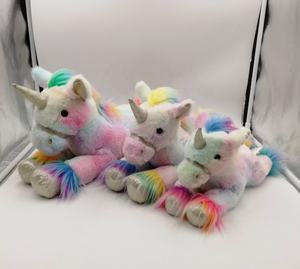 ขายส่ง Oem/odm โรงงานผ้าฝ้ายที่กำหนดเองนุ่มยัดไส้สัตว์ยูนิคอร์นตุ๊กตาของเล่น14.5นิ้ว L - Product Image 4