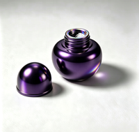 Poudre de pigment de revêtement à effet spécial GUANZUN, aluminium violet holographique, taille des particules de 5 à 100 microns, pour emballages de luxe