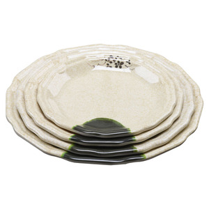 Platos de Melamina Estilo Japonés para Sushi y Platos Asiáticos, Juego de Platos de Melamina de Tamaños Surtidos 7\"/8\"/9\"/10\"/11\"/12\" - Product Image 1