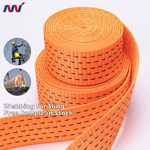 Độ bền kéo cao phẳng <span class=keywords><strong>Polyester</strong></span> Vải <span class=keywords><strong>Sling</strong></span> đôi J móc Ratchet Công nghiệp xương cá an toàn chống cháy không thấm nước nặng - Product Image 1
