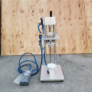 Guangzhou Sipuxin macchina profumo semi-automatica vendita calda di legno cartoni colletto manuale bottiglia chiusura tappo pressatura - Product Image 3