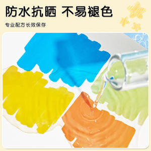 Huidel 700 Acrylmarker Set - Opaak, stapelbare kleuren voor kunst en tekenen van basisschoolkinderen - Product Image 4