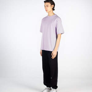 Vintage Lavender Print Design Wholesale High Weight 230gsm Cotton <b>Jersey</b> <b>Short</b> Sleeve T-Shirt Jogging Regular Fit Men's Custom - Product Image 4