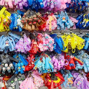 Miễn Phí Mẫu 3D Phim Hoạt Hình Nhật Bản Anime, Mỹ Phim Nhân Vật Keychain Mềm PVC Cao Su Keychain - Product Image 3