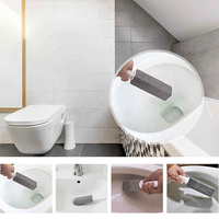 Handliche, Ungiftige, Wiederverwendbare und Leicht zu Reinigende Toilettenbürste für Haushalt, Bad, Schwimmbad und Fliesen