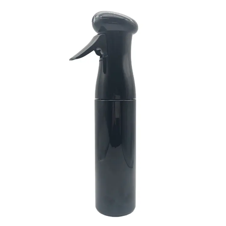 Factory Supply 250Ml Black Spray Fles Plastic Pet Lege Duurzame Spray Luchtverfrisser Fles Contin-U-Spray fles