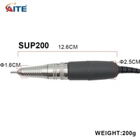 Pièce de rechange OEM originale pour manche de lime électrique professionnelle brossée Super Up200 G5, pièce à main pour perceuse à ongles SUP200